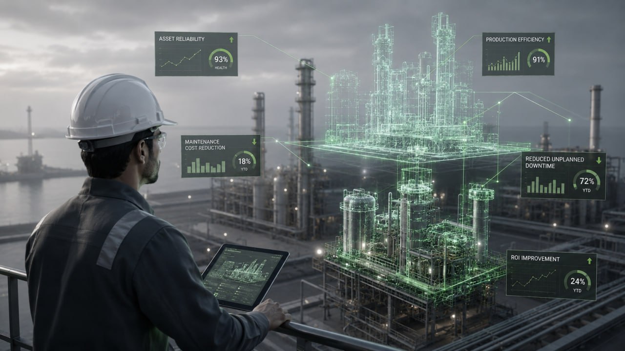 Digital Twins in Oil n Gas GCC 4-Phase ROI Framework for Energy Operators