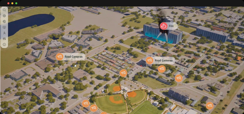 Launch screenshot a city-wide operational view with real-time overlays from integrated urban systemsLaunch screenshot a city-wide operational view with real-time overlays from integrated urban systems